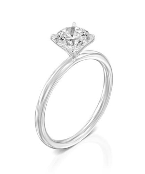 1.20 CT SOLITAIRE ENGAGEMENT RING WITH A ROUND BRILLIANT DIAMOND