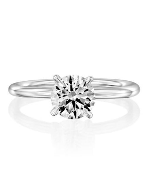1.20 CT SOLITAIRE ENGAGEMENT RING WITH A ROUND BRILLIANT DIAMOND