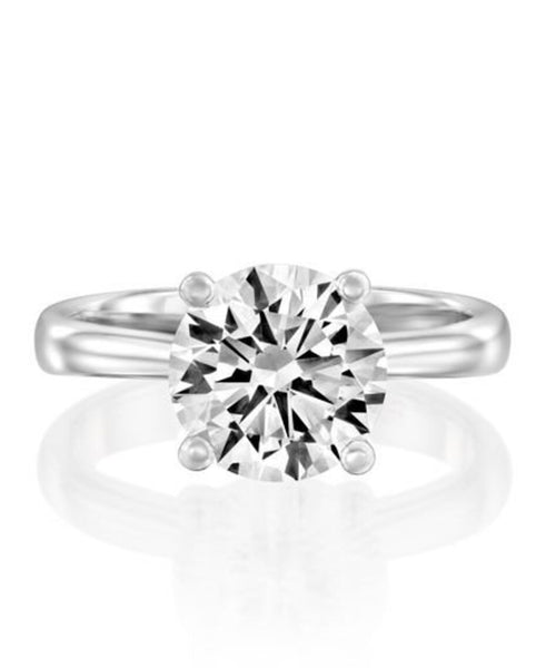 Eternal Light: G Color 2.25 CT Diamond Solitaire by MY Diamond Collection.