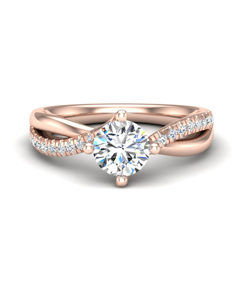 Pansy Engagement Ring