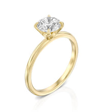 1.17 CT Solitaire Engagement Ring with a Round Brilliant Diamond