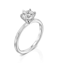 1.15 CT 6 PRONG SOLITAIRE ENGAGEMENT RING WITH A ROUND BRILLIANT DIAMOND