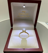 1.15 CT 6 PRONG SOLITAIRE ENGAGEMENT RING WITH A ROUND BRILLIANT DIAMOND